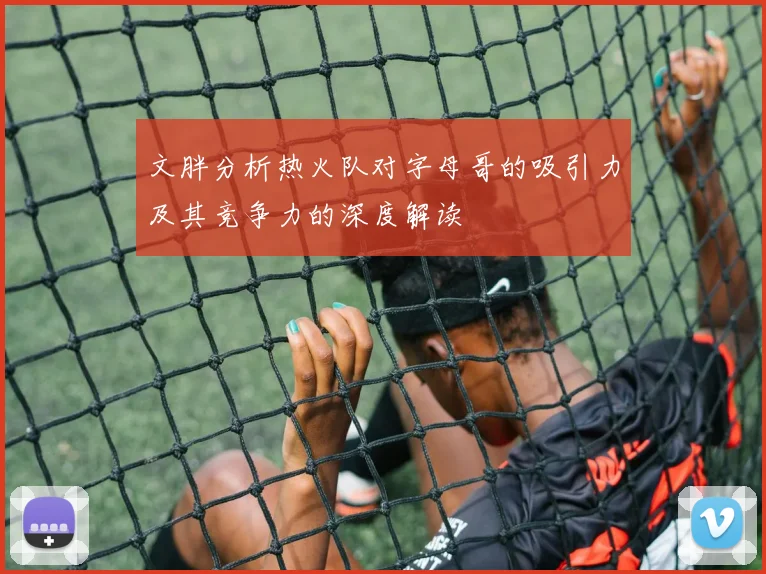 文胖分析热火队对字母哥的吸引力及其竞争力的深度解读